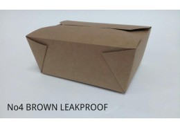 No.4 Leakproof Bio Kraft Box